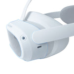 Custodia silicone per occhiali Pico 4 VR bianca e nera