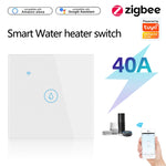 Interruttore smart ZigBee 40A per scaldabagno e luci