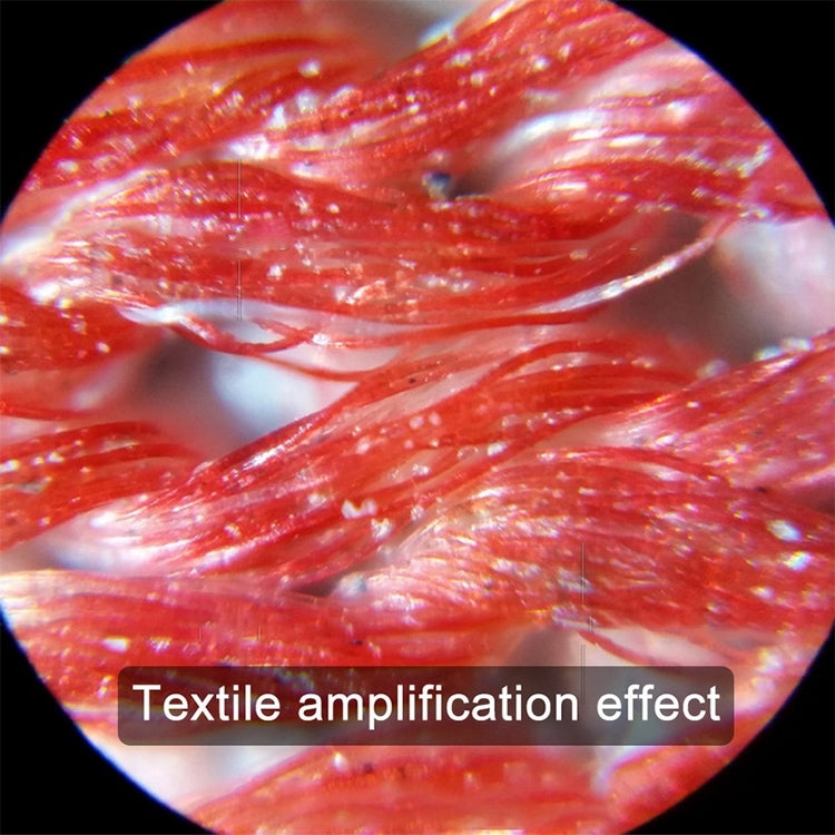 Microscopio tascabile LED con lente regolabile 60-100X