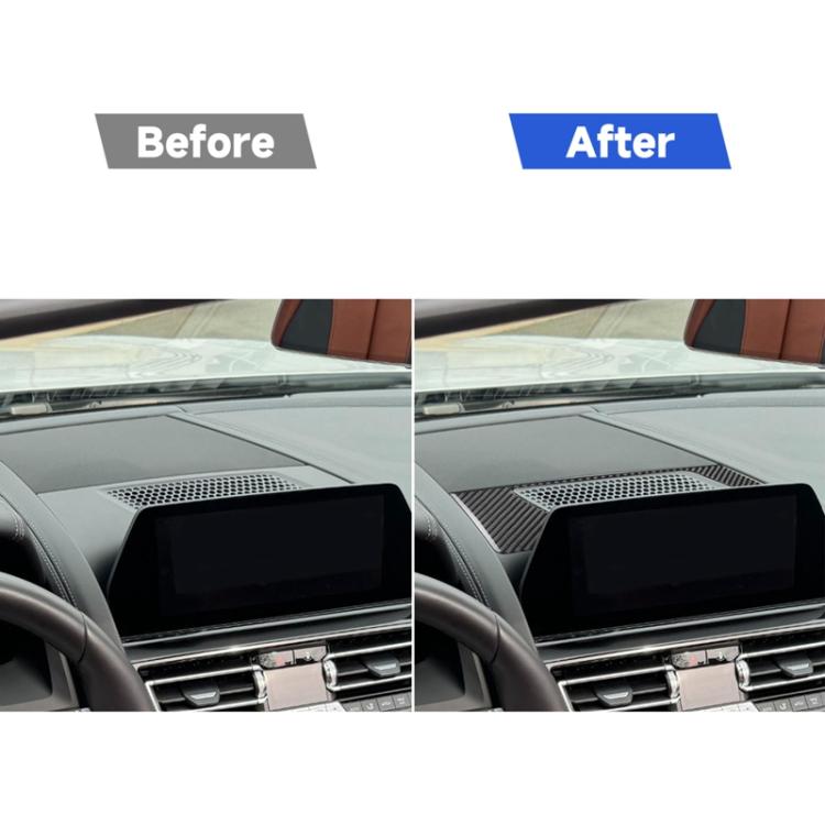 Adesivo per cornice altoparlante cruscotto guida a sinistra BMW Serie 8 G14 2019-2024, Left-hand Drive