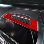 Adesivo per cornice altoparlante cruscotto guida a sinistra BMW Serie 8 G14 2019-2024, Left-hand Drive
