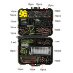 Set di accessori per la pesca con amo da pesca e attrezzatura da pesca, 272pcs/set