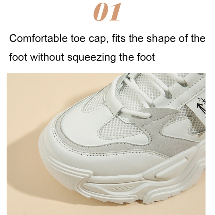 K819 Primavera Scarpe sportive resistenti all'usura Scarpe casual traspiranti antiscivolo, 35, 36, 37, 38, 39, 40