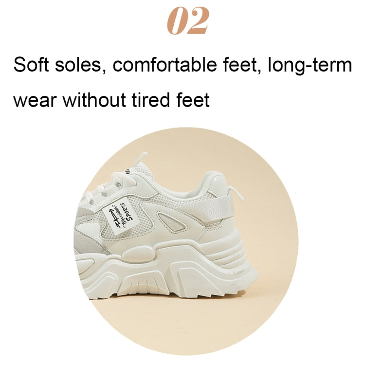 K819 Primavera Scarpe sportive resistenti all'usura Scarpe casual traspiranti antiscivolo, 35, 36, 37, 38, 39, 40
