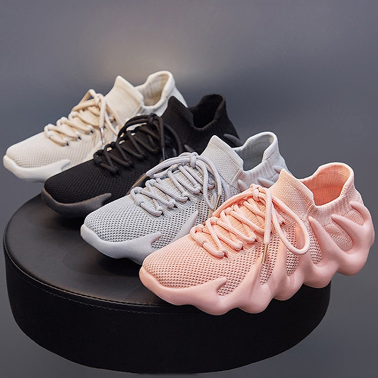 450 Calzini estivi traspiranti Scarpe casual comode in tessuto a mosca, 35, 36, 37, 38, 39, 40