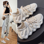 450 Calzini estivi traspiranti Scarpe casual comode in tessuto a mosca, 35, 36, 37, 38, 39, 40