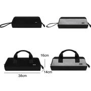 Baona BN-DS005 per Dyson Asciugacapelli Arricciacapelli Accessori Borsa organizer, Black, Grey, Black Handle, Gray Handle