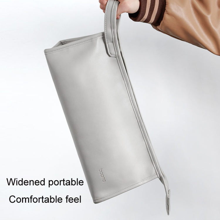 Organizer in pelle per accessori asciugacapelli Dyson