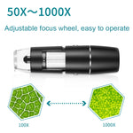Microscopio digitale portatile 50X-1000X con WiFi