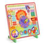 Calendario didattico 7 in 1 in legno per bambini
