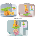 Giocattolo impilabile Animal Balance in legno per bambini