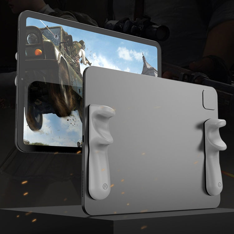 Supporto per tablet Impugnatura in silicone Impugnatura per tablet PC portatile Dito ausiliario per giochi, (Gray)