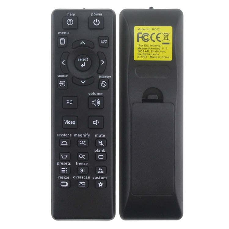 Per InFocus IN112 IN114 IN124 IN3136 Proiettore 2 pz Telecomando, For InFocus