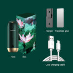 Diffusore di purificazione dell'aria spray automatico temporizzato, macchina singola, senza olio essenziale, 2.0 Forest Green, 2.0 Rose Pink, 2.0 Space Gray, 2.0 Purple