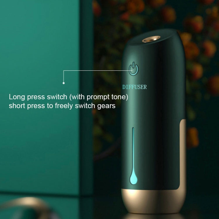 Diffusore di purificazione dell'aria spray automatico temporizzato, macchina singola, senza olio essenziale, 2.0 Forest Green, 2.0 Rose Pink, 2.0 Space Gray, 2.0 Purple