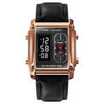 SKMEI 1868 Orologio da uomo impermeabile doppio display