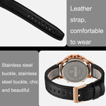 SKMEI 1652 Orologio da uomo in lega di pelle sportiva a doppio movimento, Rose Gold Shell White Machine, Rose Gold Shell Black Machine, Gold Shell White Machine, Gold Shell Black Machine, Black Shell White Machine, Black Shell Black Machine            ...