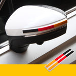 Strisce di gomma anti-collisione per la decorazione laterale della portiera dello specchietto retrovisore dell'auto