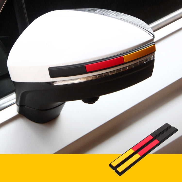 Strisce di gomma anti-collisione per la decorazione laterale della portiera dello specchietto retrovisore dell'auto
