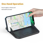 Staffa in silicone per la navigazione del telefono cellulare del cruscotto del veicolo, Silicone Bracket