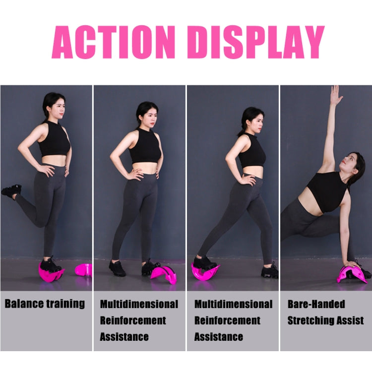 Allenatore per allungamento inclinato per il fitness Rilassamento del polpaccio Pedale per allungamento in piedi, Rose Red, Blue, Yellow, Black, Pink with Foot Belt, Blue with Foot Belt, Purple with Foot Belt