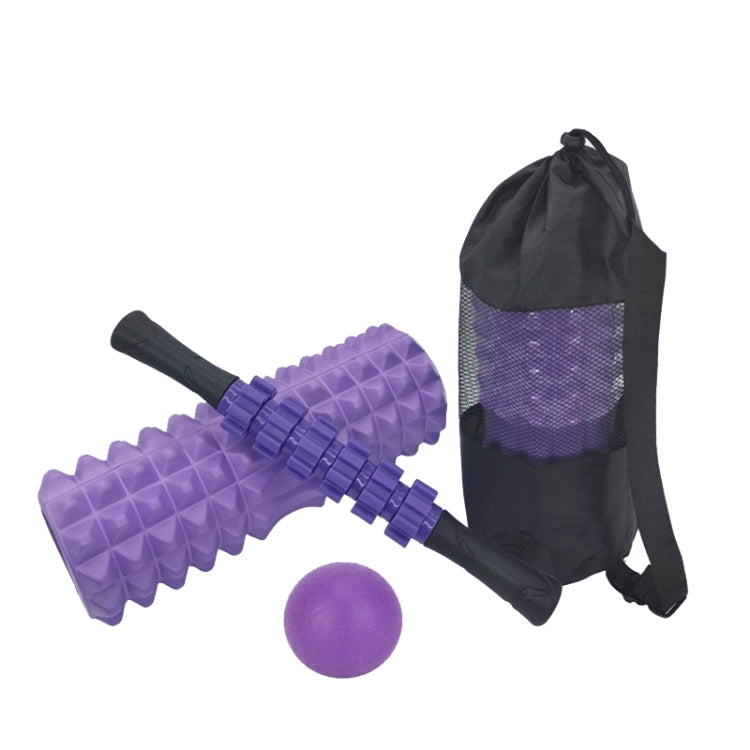 Crescent Hollow Foam Roller Set di colonne per yoga Set di massaggiatori per il rilassamento muscolare fitness, 3pcs/set, 4pcs/set