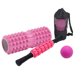 Crescent Hollow Foam Roller Set di colonne per yoga Set di massaggiatori per il rilassamento muscolare fitness, 3pcs/set, 4pcs/set