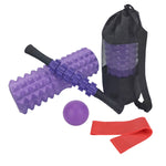 Crescent Hollow Foam Roller Set di colonne per yoga Set di massaggiatori per il rilassamento muscolare fitness, 5pcs/set, 6pcs/set