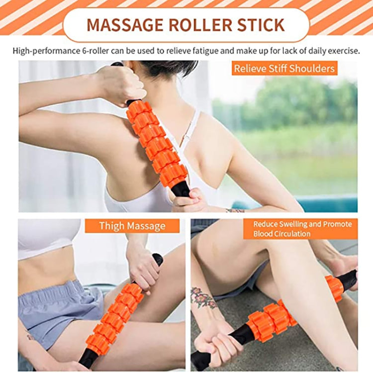 Crescent Hollow Foam Roller Set di colonne per yoga Set di massaggiatori per il rilassamento muscolare fitness, 5pcs/set, 6pcs/set