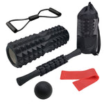Crescent Hollow Foam Roller Set di colonne per yoga Set di massaggiatori per il rilassamento muscolare fitness, 5pcs/set, 6pcs/set