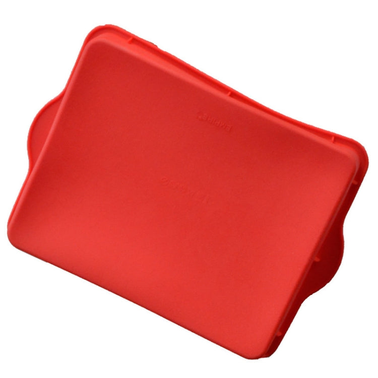 Stampo per torta quadrato antiaderente in silicone Teglia rettangolare da 9 pollici, 9 inch