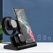 Caricabatterie wireless 3 in 1 EDCS889 Black