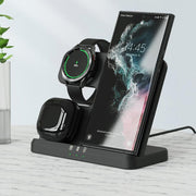 Caricabatterie wireless 3 in 1 EDCS889 Black