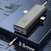 Microfono Lavalier Wireless 3 in 1 per smartphone e fotocamera