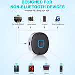 Ricevitore Bluetooth senza fili per cuffie audio per auto J33, J33