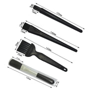 Schermo della tastiera del computer Obiettivo della fotocamera Attrezzatura digitale Spazzola per la pulizia, 4pcs/set (3 Hard Hair+1 Soft Hair), 4pcs/set (4 Hard Hair)