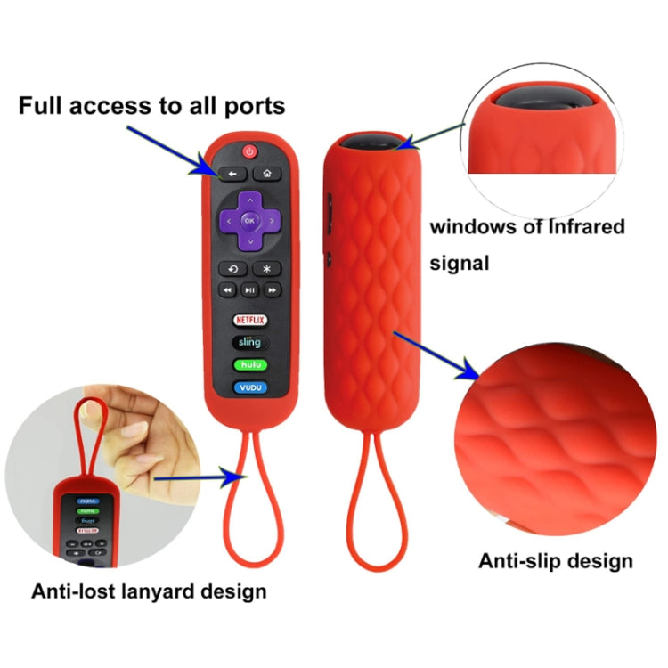 Custodia silicone per telecomando TCL Roku RC280/RC282