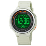 SKMEI 1841 Orologio da conto alla rovescia luminoso impermeabile per studenti sportivi all'aperto, 1841 Black, 1841 Light Grey