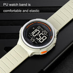 SKMEI 1841 Orologio da conto alla rovescia luminoso impermeabile per studenti sportivi all'aperto, 1841 Black, 1841 Light Grey
