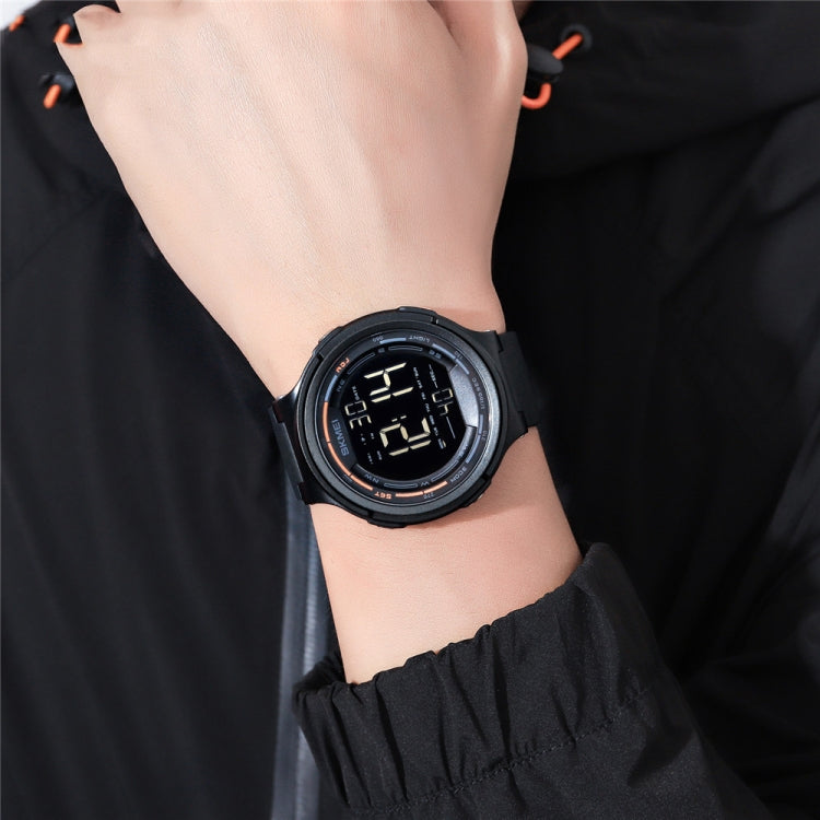 SKMEI 1841 Orologio da conto alla rovescia luminoso impermeabile per studenti sportivi all'aperto, 1841 Black, 1841 Light Grey