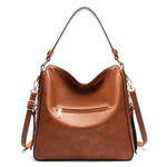 7871 Borsa tote in pelle regolabile di grande capacità Borsa a tracolla multiscomparto, Red, Blue, Black, Coffee, Grey, Pink, Brown, Purple Red, 2-In-1 Brown, 2-In-1 Black, 2-In-1 Purple Red, 2-In-1 Blue, 2-In-1 Gray, 2-In-1 Red, 2-In-1 Pink
