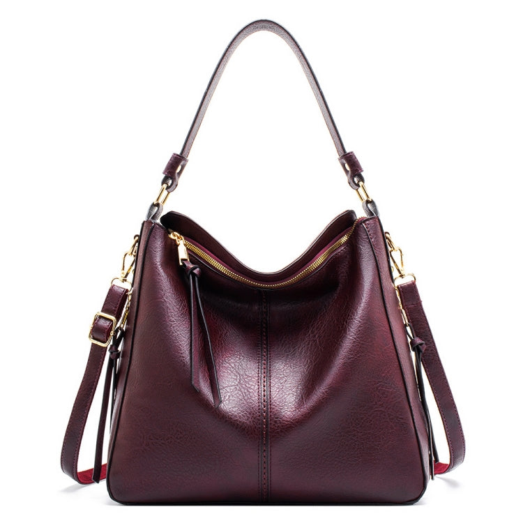 7871 Borsa tote in pelle regolabile di grande capacità Borsa a tracolla multiscomparto, Red, Blue, Black, Coffee, Grey, Pink, Brown, Purple Red, 2-In-1 Brown, 2-In-1 Black, 2-In-1 Purple Red, 2-In-1 Blue, 2-In-1 Gray, 2-In-1 Red, 2-In-1 Pink