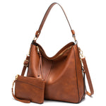 7871 Borsa tote in pelle regolabile di grande capacità Borsa a tracolla multiscomparto, Red, Blue, Black, Coffee, Grey, Pink, Brown, Purple Red, 2-In-1 Brown, 2-In-1 Black, 2-In-1 Purple Red, 2-In-1 Blue, 2-In-1 Gray, 2-In-1 Red, 2-In-1 Pink