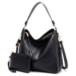 7871 Borsa tote in pelle regolabile di grande capacità Borsa a tracolla multiscomparto, Red, Blue, Black, Coffee, Grey, Pink, Brown, Purple Red, 2-In-1 Brown, 2-In-1 Black, 2-In-1 Purple Red, 2-In-1 Blue, 2-In-1 Gray, 2-In-1 Red, 2-In-1 Pink
