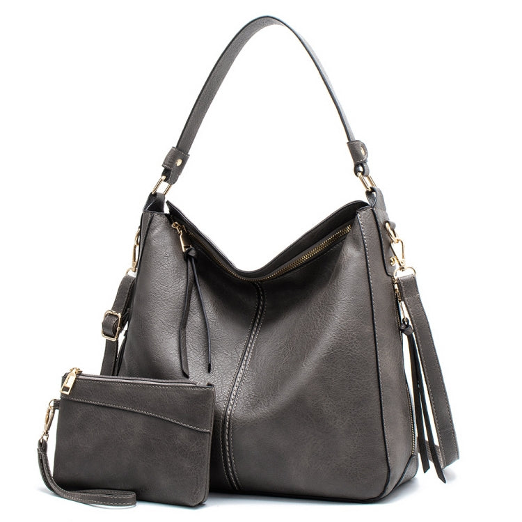 7871 Borsa tote in pelle regolabile di grande capacità Borsa a tracolla multiscomparto, Red, Blue, Black, Coffee, Grey, Pink, Brown, Purple Red, 2-In-1 Brown, 2-In-1 Black, 2-In-1 Purple Red, 2-In-1 Blue, 2-In-1 Gray, 2-In-1 Red, 2-In-1 Pink