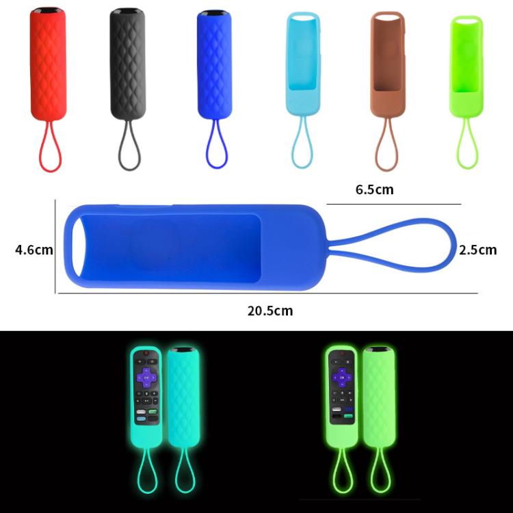 Custodia in silicone per telecomando TCL Roku 3600R/3900 2 pezzi