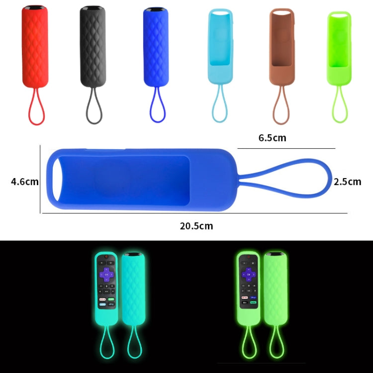 Custodia in silicone per telecomando TCL Roku 3600R/3900 2 pezzi