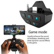 Per Microsoft Xbox One S / X / Elite HS-XO193A Gamepad Sound Enhancer Convertitore da 3,5 mm Adattatore per cuffie, For Xbox One S / X / Elite