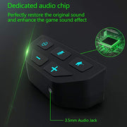 Per Microsoft Xbox One S / X / Elite HS-XO193A Gamepad Sound Enhancer Convertitore da 3,5 mm Adattatore per cuffie, For Xbox One S / X / Elite
