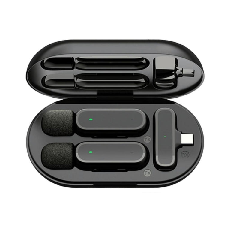 Microfono lavalier wireless con riduzione rumore